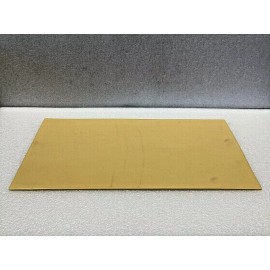 Master HT-260 High Temperature Sheet Wax 12" x 24" x .250" (Plain Back)
