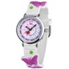 KZKR children's watch, girls, butterfly, children, learning watch, purple, cute
