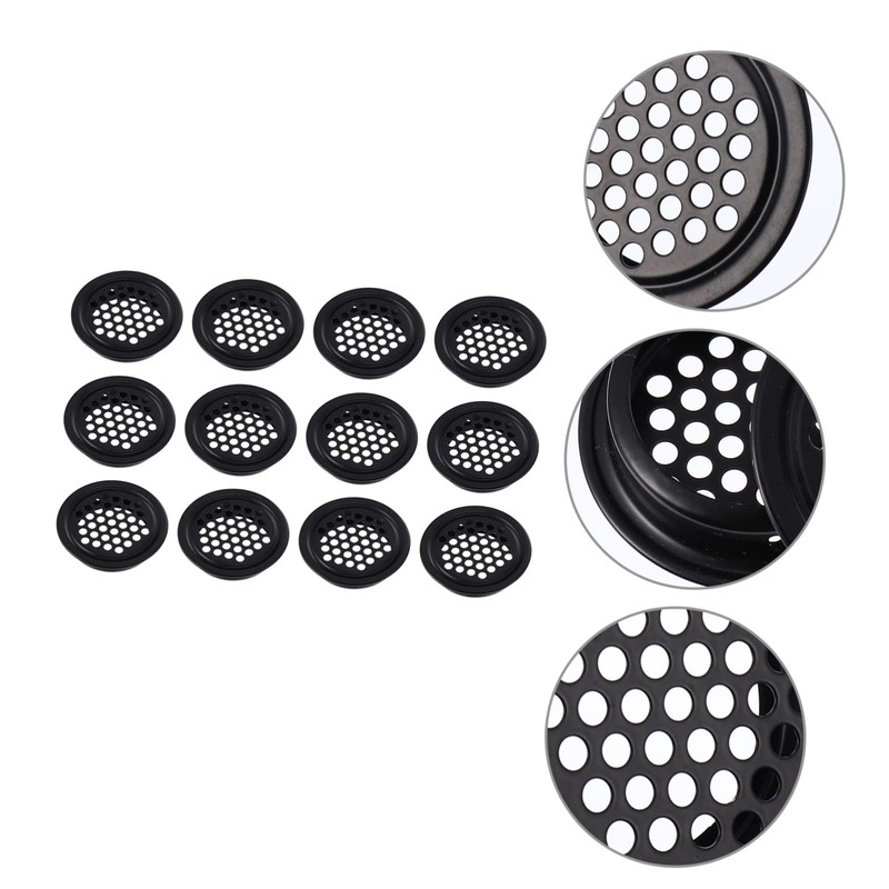 Gadpiparty 20 Pcs Vent Covers for Heat Emission Round Ventilation