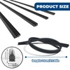 6Pcs Adjustable Car Windscreen Wiper Blade Refills Universal Car Blades