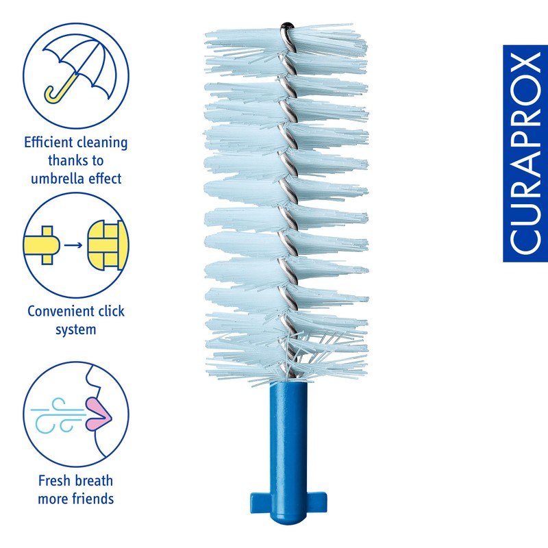 Curaprox CPS 410 Perio Refill 4x Deep Sky Blue