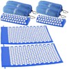 newgen medicals Massage Relaxing Cushion: Set of 2 Relaxation Mat