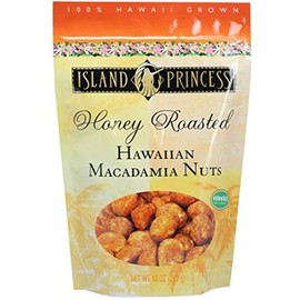 (Pack of 2) Island Princess Honey Roasted Hawaiian Macadamia Nuts 10 oz.