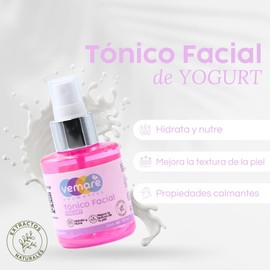 Vemare Cosmetics Tónico Facial De Yogurt Revitalizante 100 ml