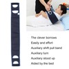 Bed Transfer Sling Patient Lifting Device with Handle for Caregivers