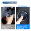BDZMC Car Push Engine Start Button Kit, Upgrade Push to