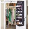SLEEPING LAMB Over The Door Shoe Organizer for Closet with