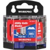 WORKPRO Utility Knife Blades w/Dispenser 50PK/100PK/200 - 100 PACK