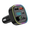 Bluetooth FM Transmitter Auto,Wireless Bluetooth Adapter Auto FM Radio Freisprecheinrichtung