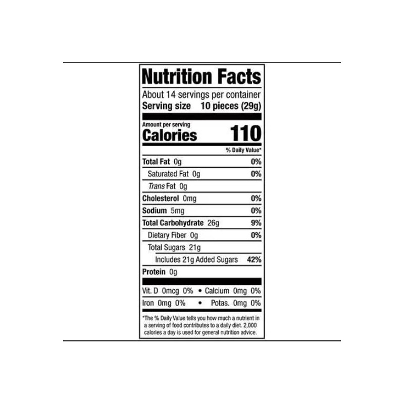 Brach's Black Jelly Bird Eggs Candy