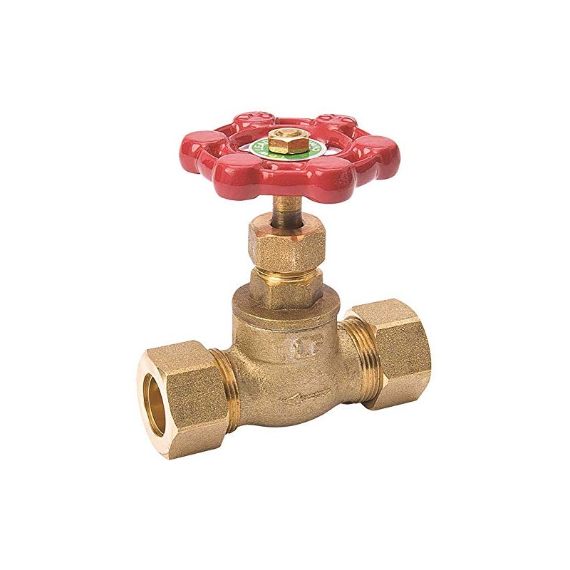 Mueller Industries 105-513NL Stop Valve Compression Copper