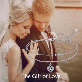 POPLYKE Sea Turtle Anklet for Women 925 Sterling Silver Moonstone Ankle Bracelet Girls Double Layer Chain Moonstone Gifts Summer Beach Jewellery, Silver Sterling Silver, Moonstone