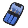 Chargenyang 3 Pcs Straight Grooved Step Drill Bit Set, High