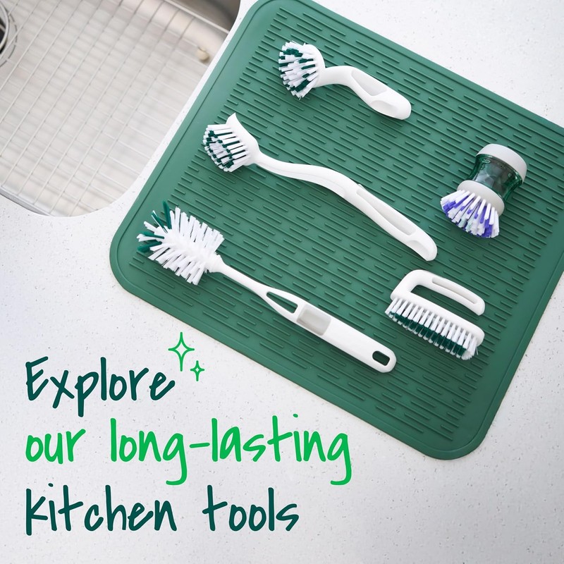 Scotch-Brite Pot + Pan Brush, Durable and Long Lasting Dish