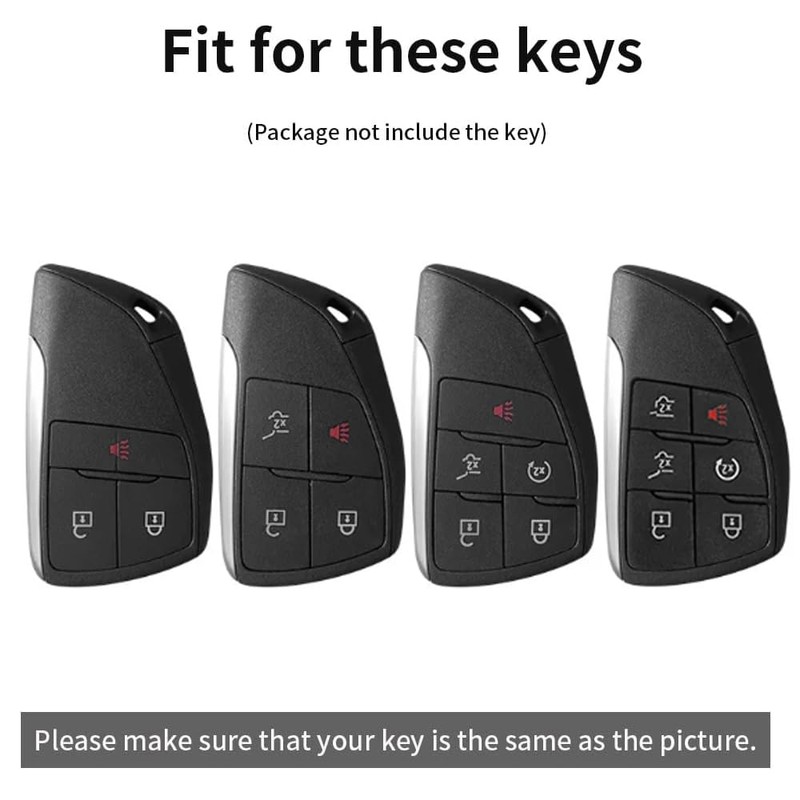 ontto Car Key Fob Cover Fit for Buick for Chevy