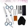 BIUDECO 10pcs Hair Scissor for Hairdressing and Grooming Durable Blue