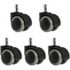 Lihao 5 Ruedas para Silla de Oficina Universales Resistentes a