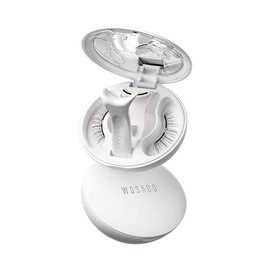 WOSADO Soft Magnetic Eyelashes All-in-One Kit with Applicator, Reusable Magnetic Lashes without Eyeliner, Glue-free False Lashes, Waterproof, Lightweight, Suit for Natural Makeup - Specification: NO.18 Velvet Black