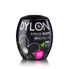 Dye Washing Machine Fabric Dye Pod for Clothes & Soft Furnishings, Intense Black All-In-1