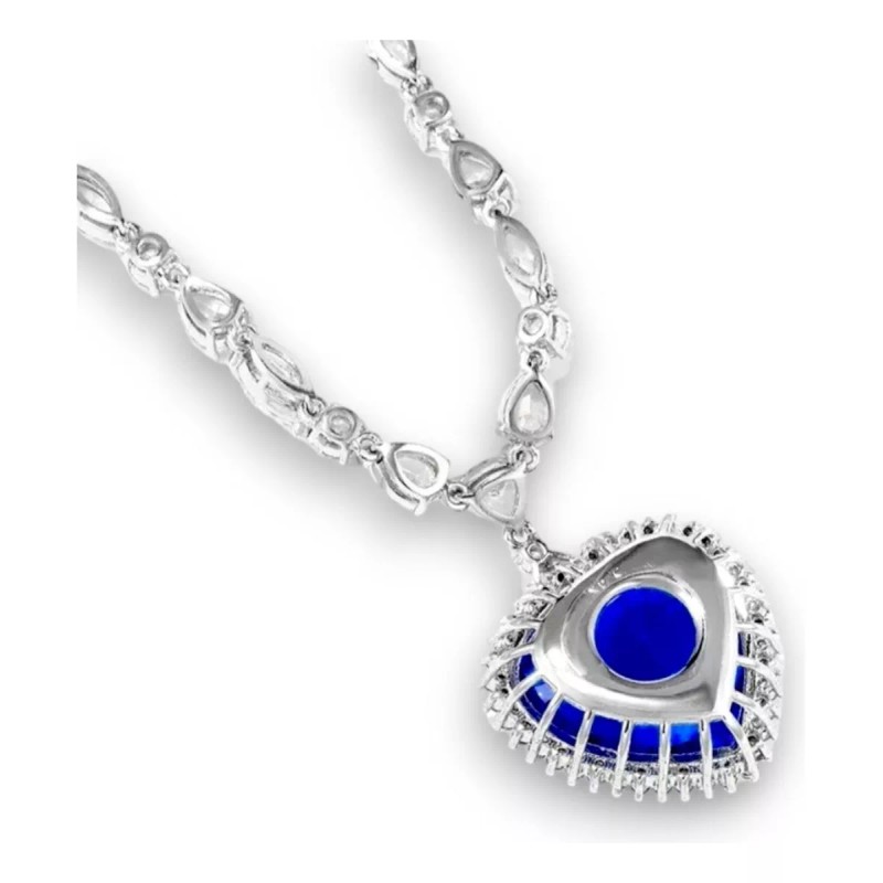 Dtup Collar Corazón Del Mar Titanic Joyería De Importación