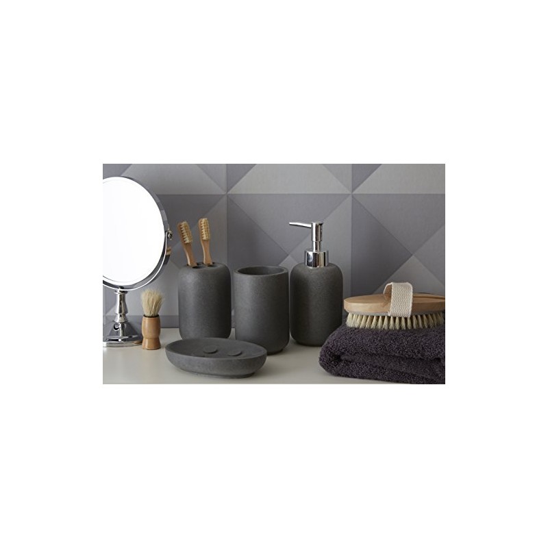 Premier Housewares 1601507 Canyon Soap Dish - Grey 3 x