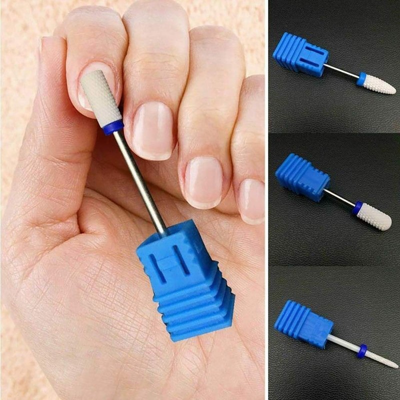 M4 Ceramic Nail Art Router Bit, Professional Tungsten Carbide Ceramic
