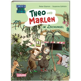 Theo und Marlen im Dschungel: Einfach Lesen Lernen | Witziges Kinderbuch für Leseanfänger*innen ab 6 über die Macht der Fantasie
