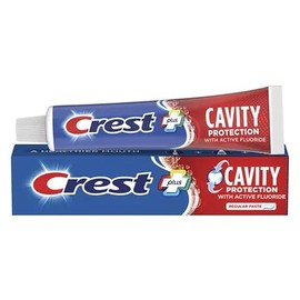 Crest- “Dentífrico Regular de Protección de Cavidades, Tamaño de Viaje .85 oz. (24g) Paquete de 4