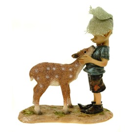 Joh. Vogler GmbH Bambi and I Pixie Strokes Fawn 15 cm Figure Leprechaun Fairy Mythical Creatures