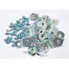 Extra Heavy Duty 1/4" Canvas Offset Clips with Screws 10