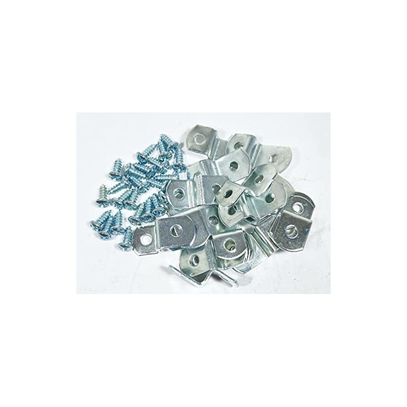 Extra Heavy Duty 1/4" Canvas Offset Clips with Screws 10