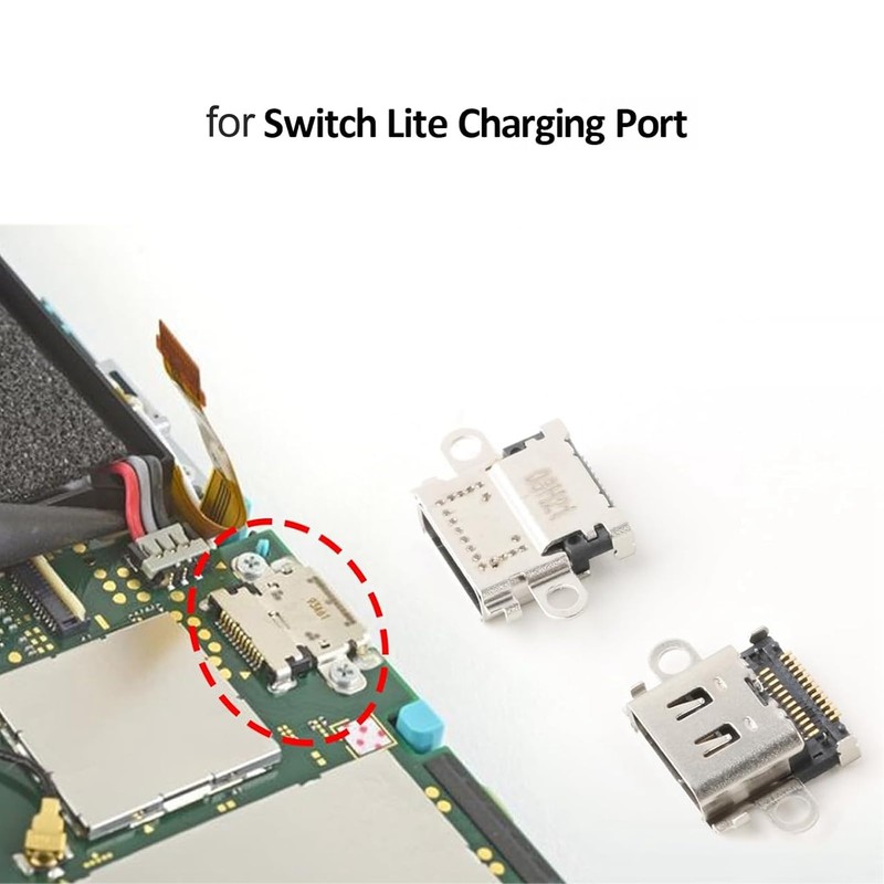 Charging Port Replacement USB C Dock Connector Socket for Switch