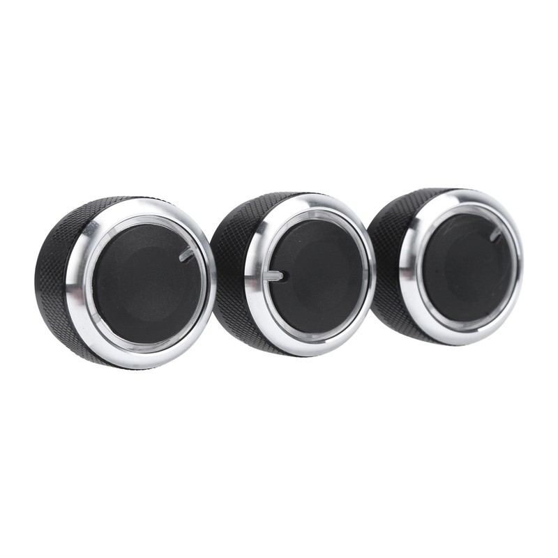 3PCS Car Air Condition Switch Thermal Controller Knob Replacement for