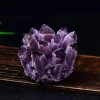 Raw Large Dark Purple Amethyst Cluster Crystal Geode Specimen Collection