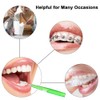 60pcs Toothpick Interdental Brushes Tooth Flossing Head Oral Hygiene Brush