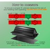 4x12 Floor Register with Vent Deflector, Heavy Duty Steel 2-in-1
