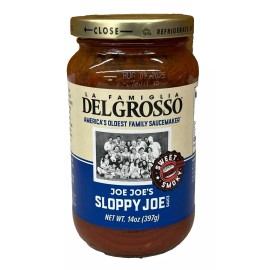 La Famiglia Delgrosso Joe Joe's Sweet & Smoky Sloppy Joe Sauce 14 oz
