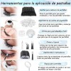 Kit Profesional de Extensiones de Pestañas con Curvatura D para