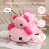 SQEQE Weighted Plush Toy Axolotl Stuffed Animals Cute Plush Pillow