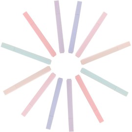 HEALLILY Resaltadores Fluorescentes de Punta 12 Tonos Pastel Set de 2 Packs para Estudiantes y Oficina Marcadores para Resaltar Notas y Libros sin Olor Escritura