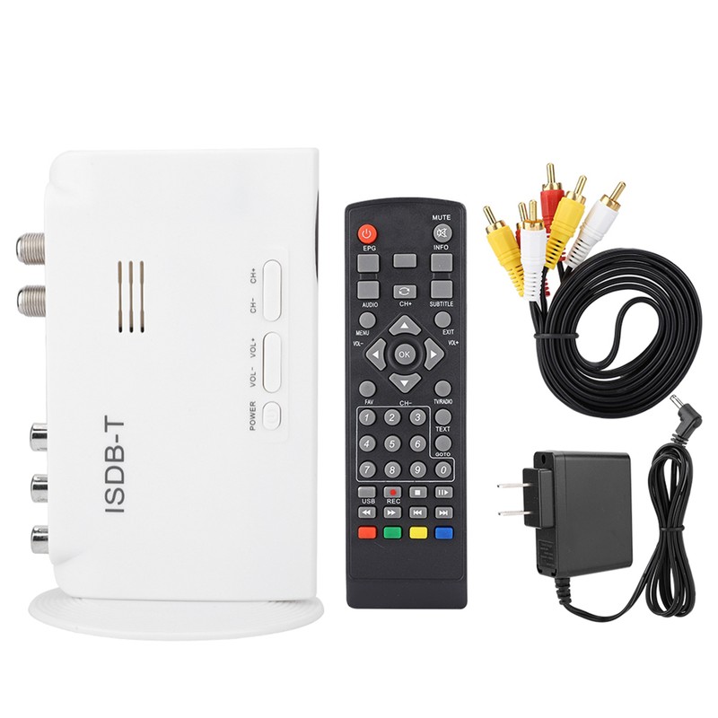 ISDB-T Digital Terrestrial Converter TV BOX Receiver Video Receiver 1080P