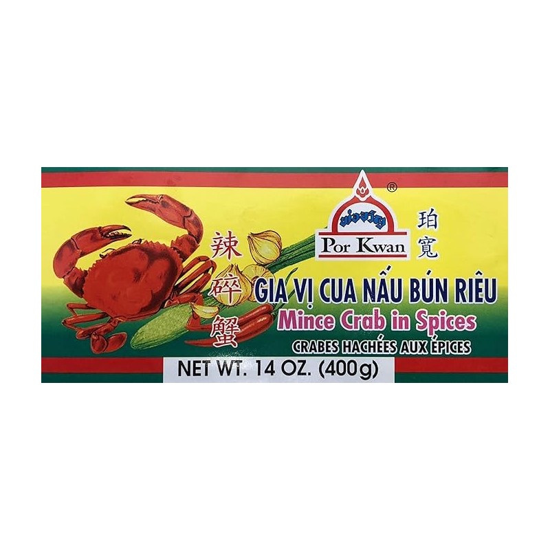 Por Kwan Thai Minced Crab in Spices 160g