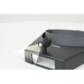 Shinwa Sokutei W-3 Binocular Head Loupe with Light 75656