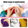 18 Pcs Stainless Steel Circular Knitting Needles Set, Crazy Trio
