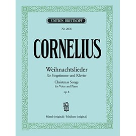 WEIHNACHTSLIEDER OP.8 CHANT