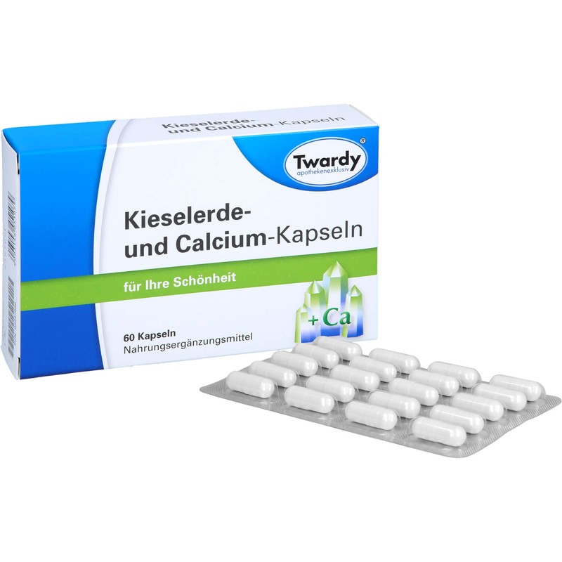 Twardy Silica and Calcium Capsules for Your Beauty, Pack of