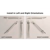 HEALTHCRAFT (2X Pack) Wave Decorative Grab Bars, ADA Compliant Bathroom
