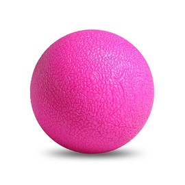 GOGO Massage Lacrosse Ball for Physical Therapy, Myofascial Release, Yoga Deep Tissue, Trigger Point, Muscle Soreness (Hot Pink)