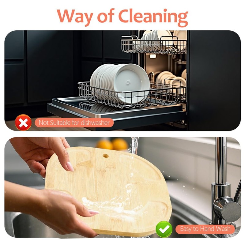 Heat-Resistant Bamboo Trivet for Air Fryers, Perfect Kitchen Gift for