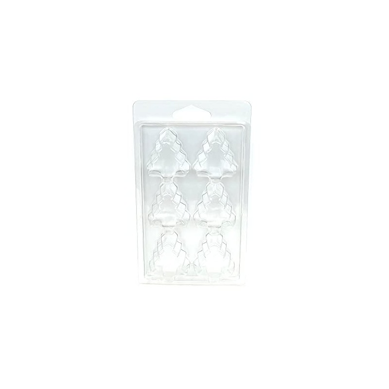LiveMoor Wax Melt Clamshells/Packaging - Packs of 10 (6 Cavity